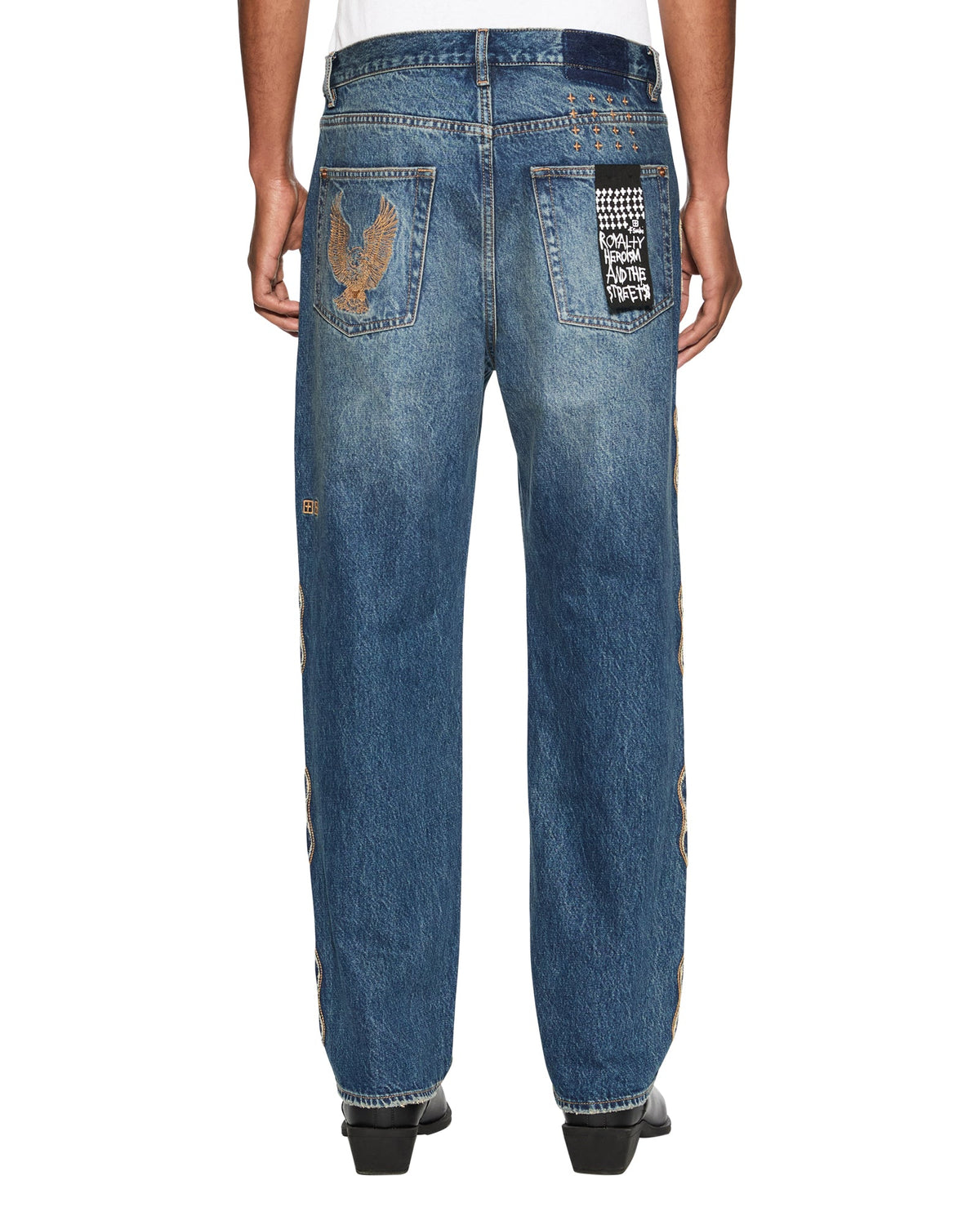 MENS ANTI K ANTIQUE KRAFT DENIM JEANS