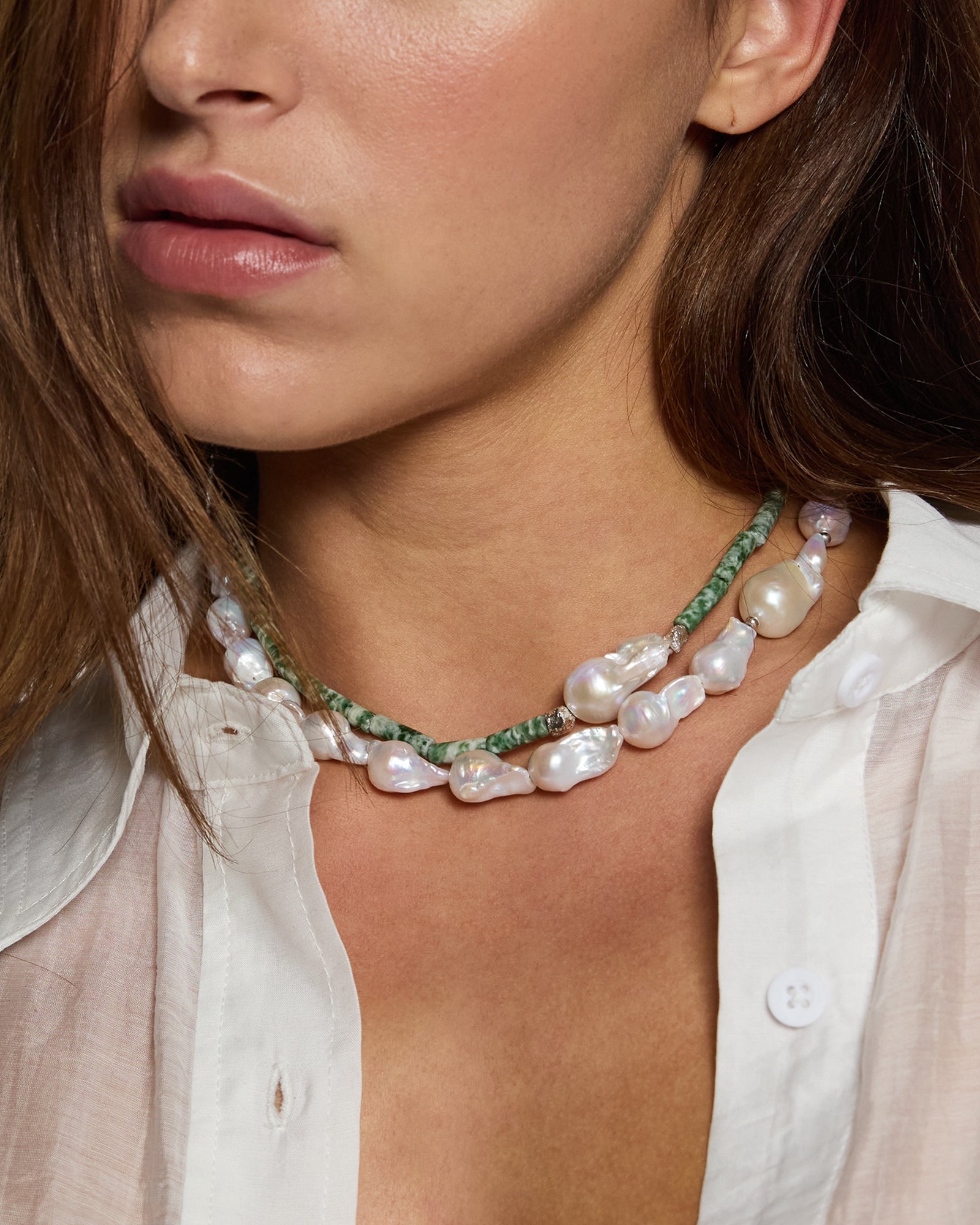 JADE CAMO CHOKER JEWELLERY