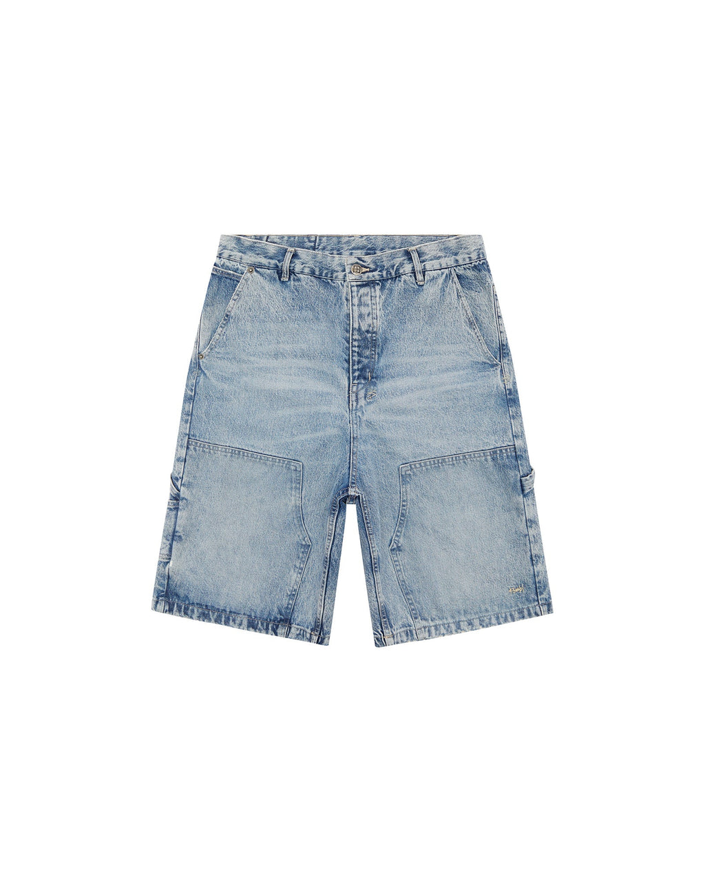 Mens Maxx Operator Short Champagne Relaxed Walkshorts - Denim