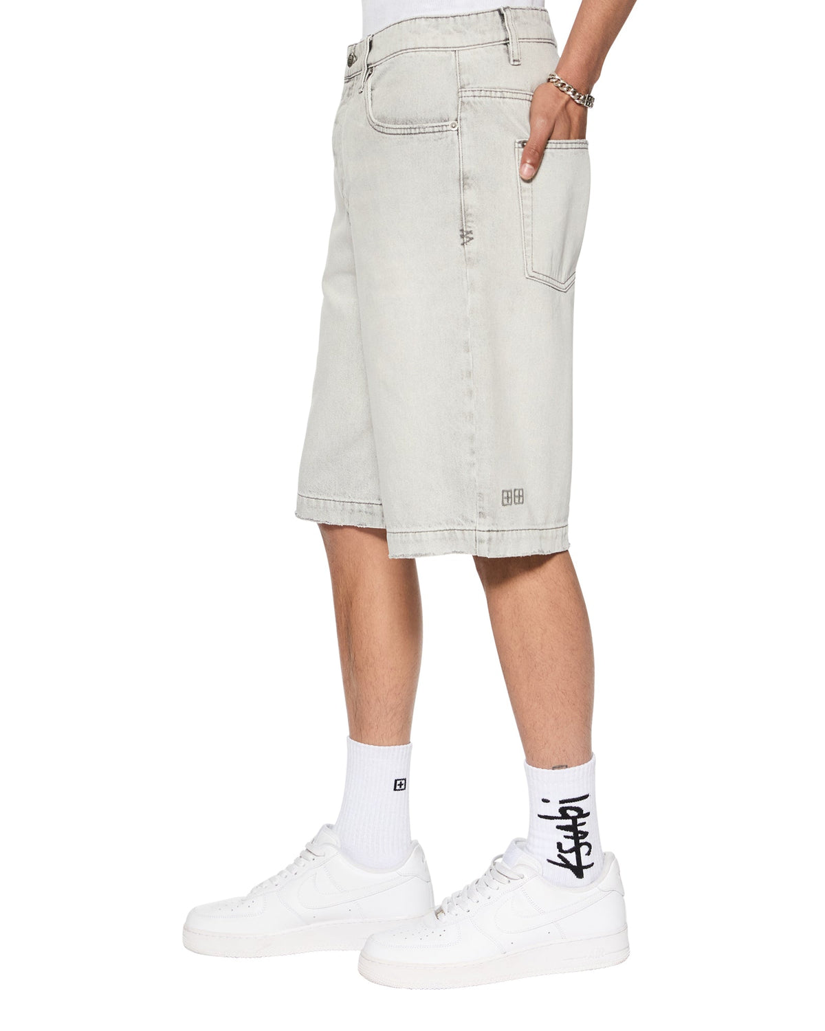 MENS MAXX SHORT WHITE SNOW WALKSHORTS