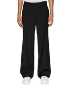 Mens Melrose Suit Pant Black Relaxed Pants - Black