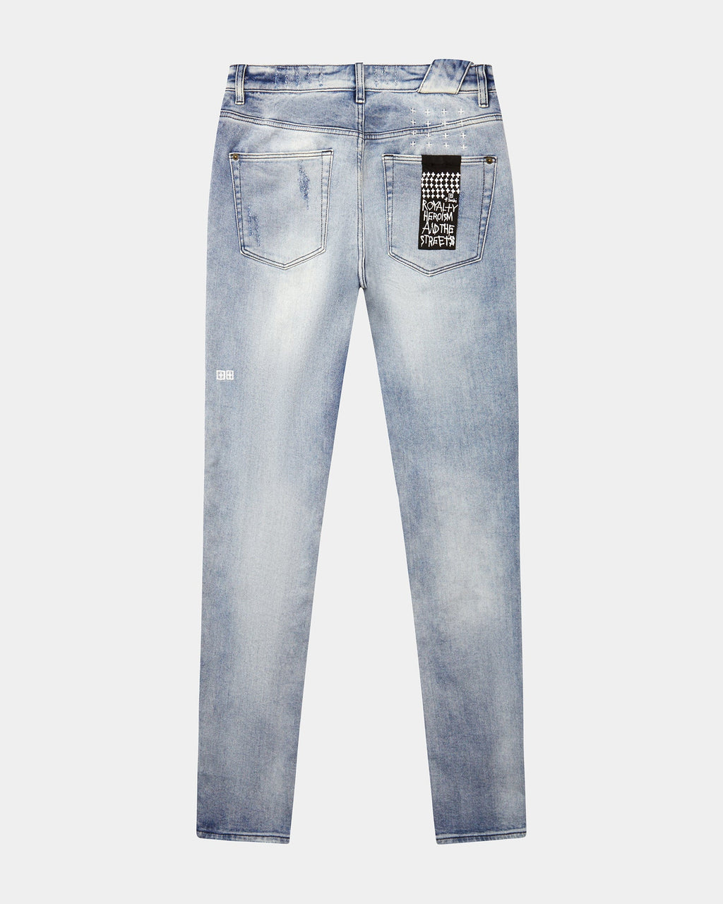 Mens Van Winkle La Trashed Dreams Skinny Denim Jeans - Denim
