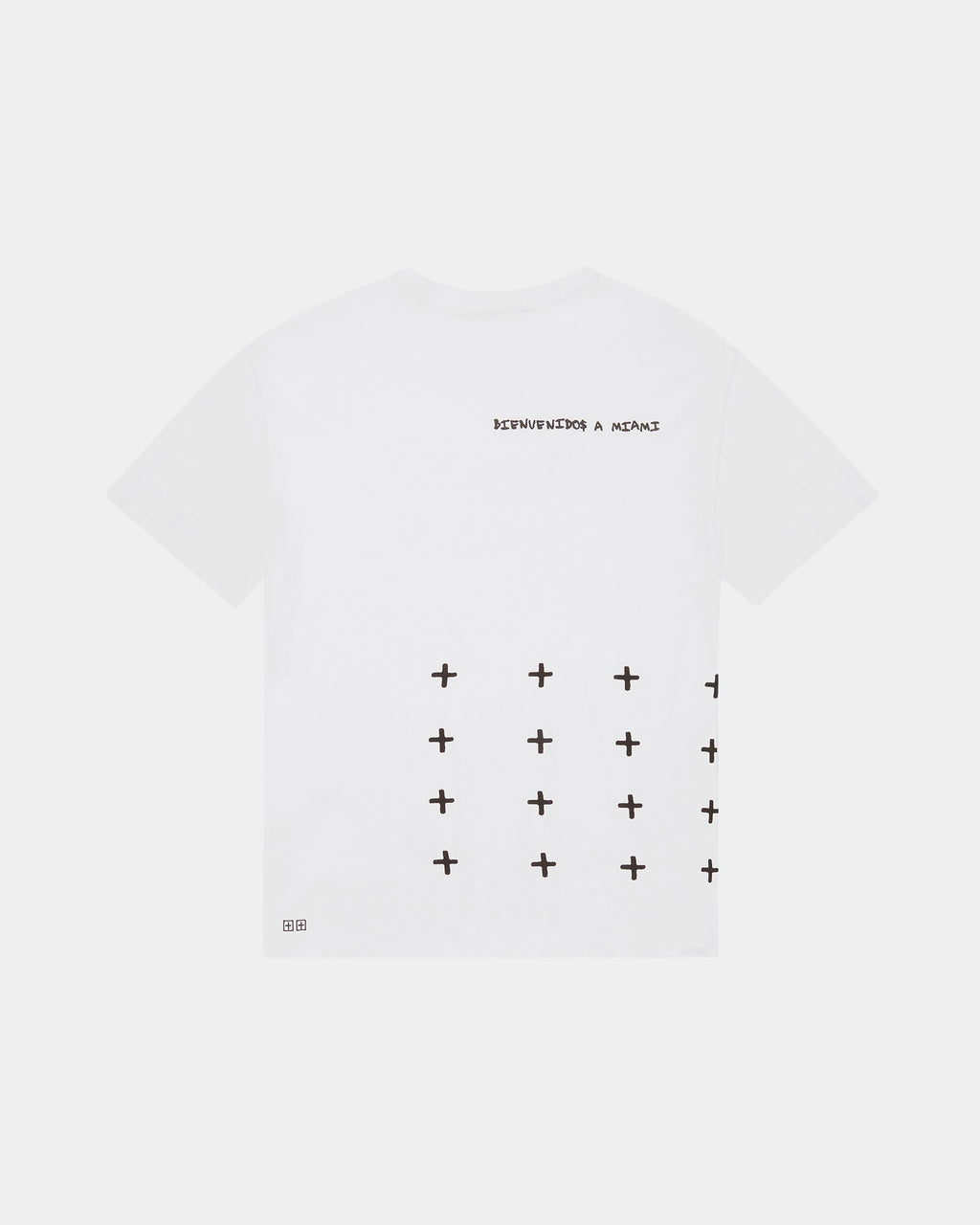 MENS MIAMI 4X4 BIGGIE SS TEE TRU WHITE TEES