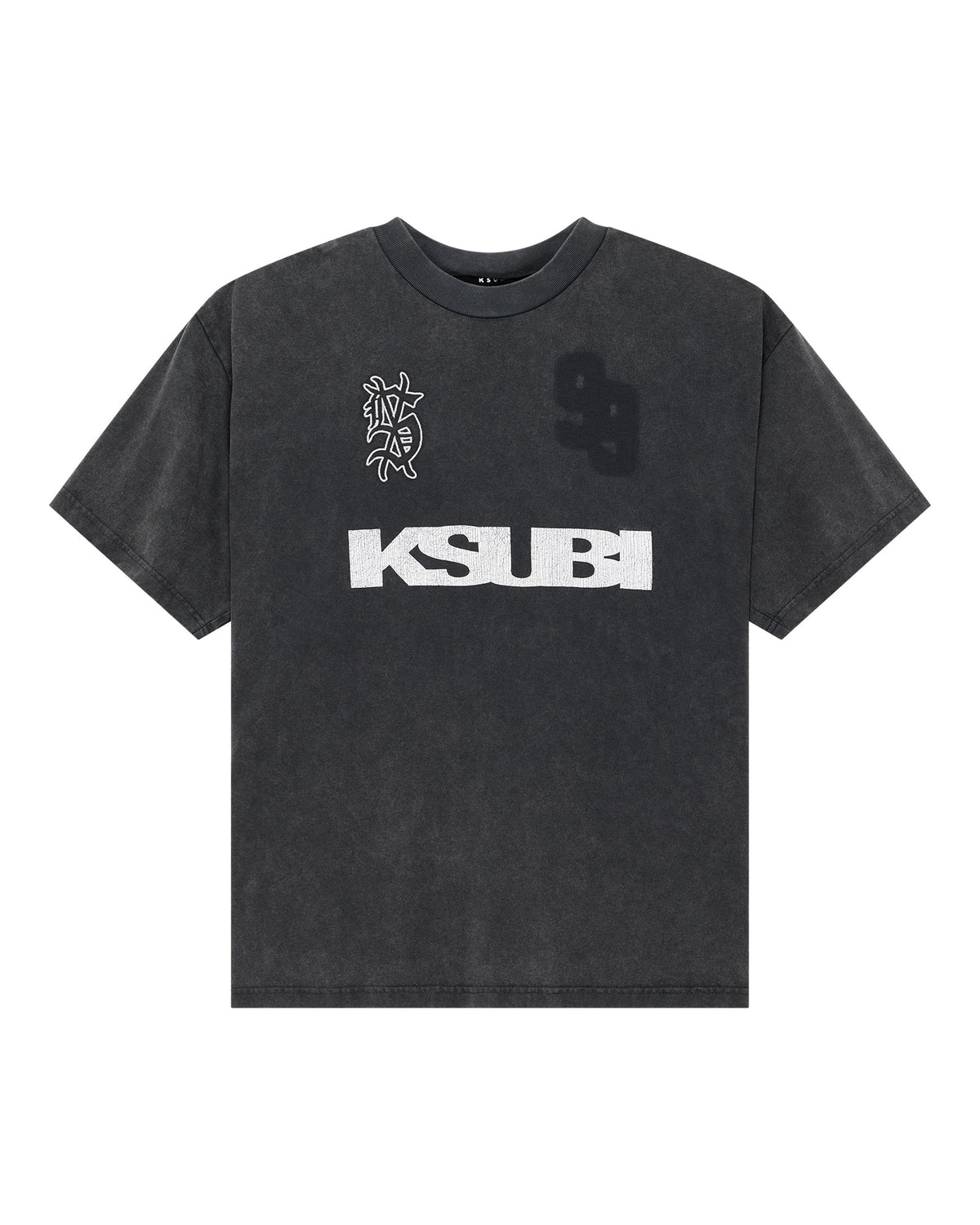 RUGGED EKCESS SS TEE BLASTED BLACK