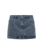 WOMENS MICRO MINI SKIRT EXPOSED MIRAGE SKIRTS