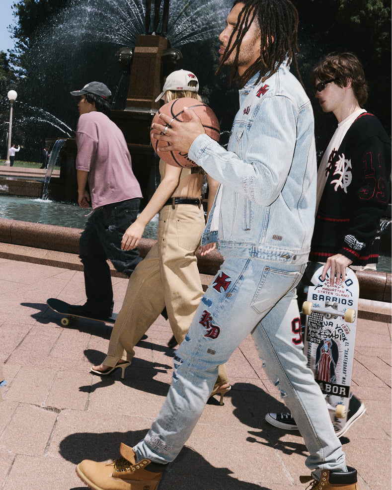 Mens Maxx Kraftwerk Baggy Denim Jeans | Ksubi ++