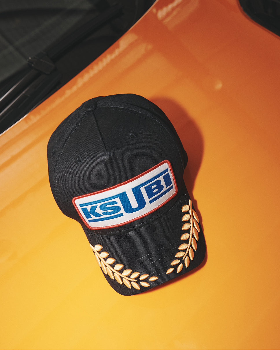Mens Chicago 4x4 Biggie Crew Jet Black Fleece | Ksubi ++