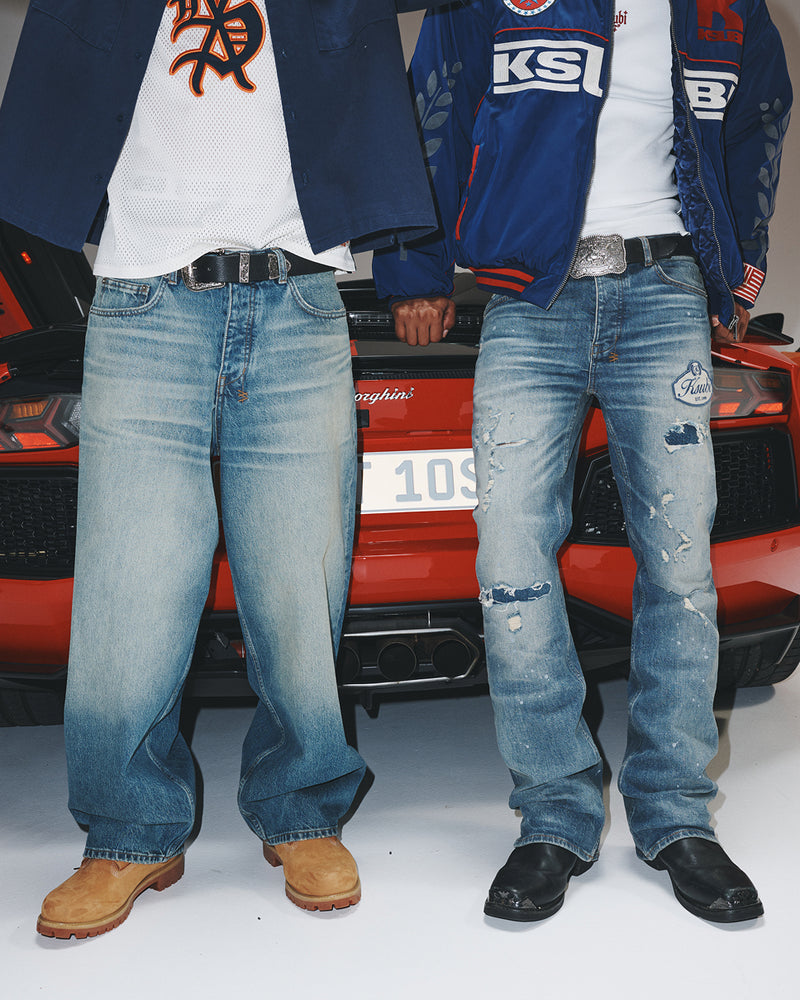 Mens Operator Pant Stagelight Straight Tapered Denim Jeans | Ksubi ++