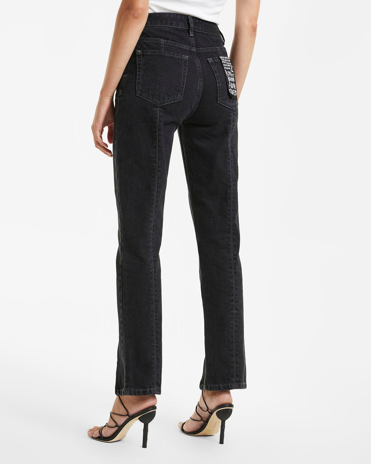 WOMENS NEW WAVE JEAN SHADOWS DENIM JEANS