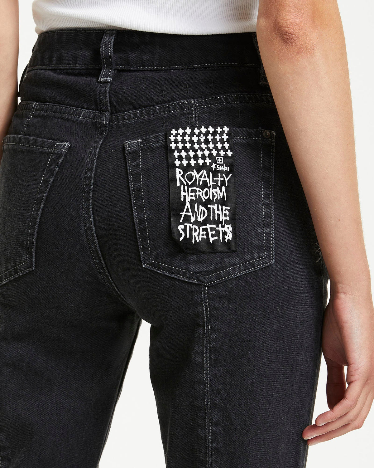 WOMENS NEW WAVE JEAN SHADOWS DENIM JEANS
