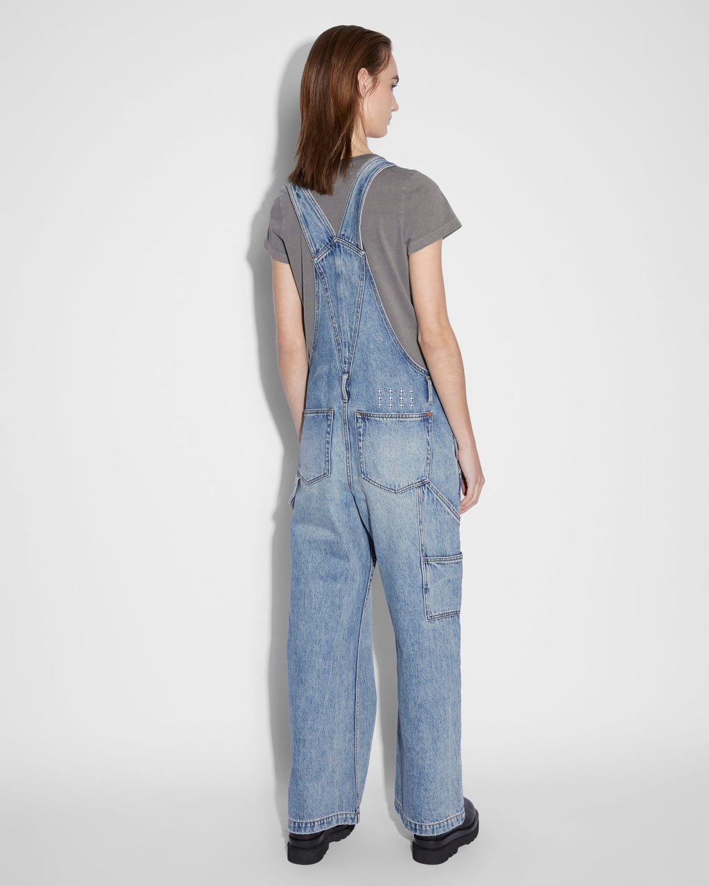 Womens Easy Overall Lifetime Regular Jumpsuits - Denim