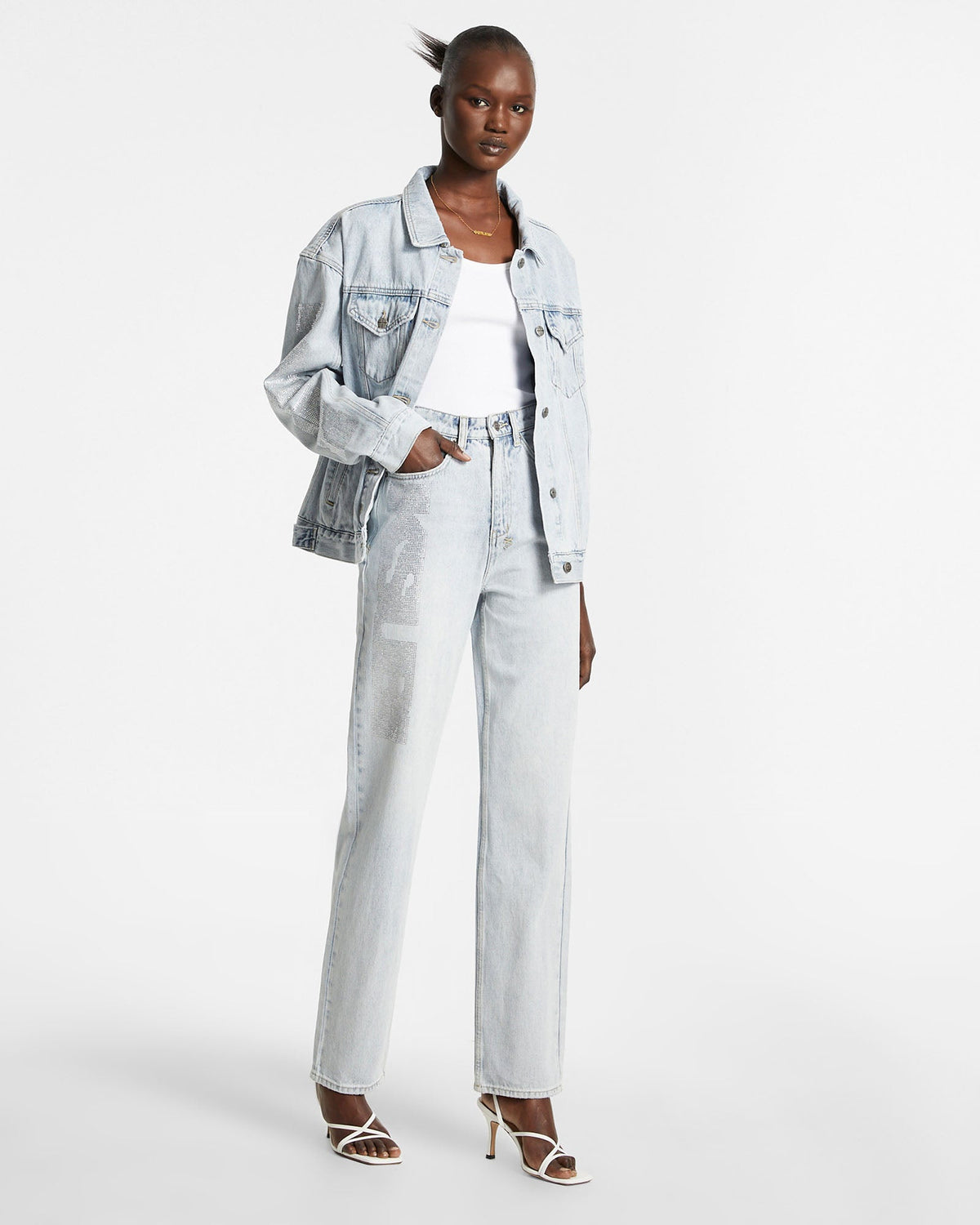 Womens Oversized Jacket Krystal Oversized Jackets - Denim
