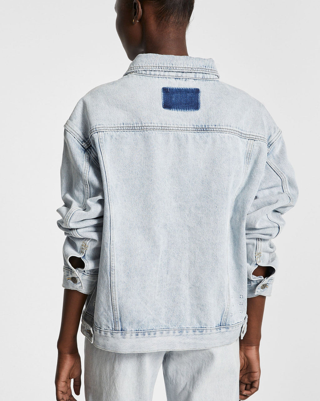 Womens Oversized Jacket Krystal Oversized Jackets - Denim