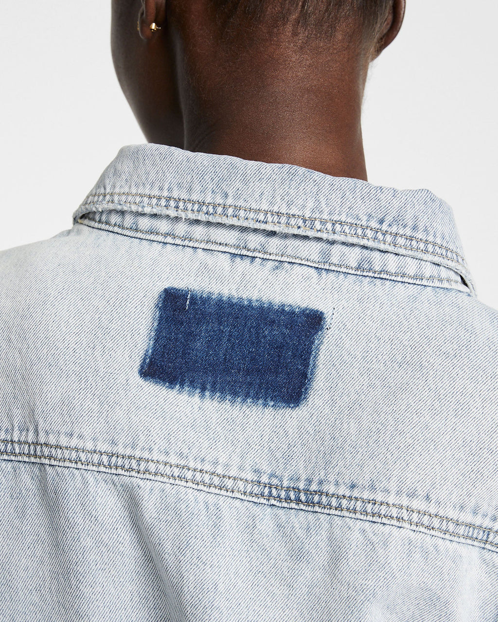 Womens Oversized Jacket Krystal Oversized Jackets - Denim