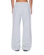WOMENS CARTER WIDE TRAKPANT GREY MARLE PANTS