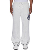 Mens Club Synthesis Trak Pant Snow Marle Regular Pants - Grey