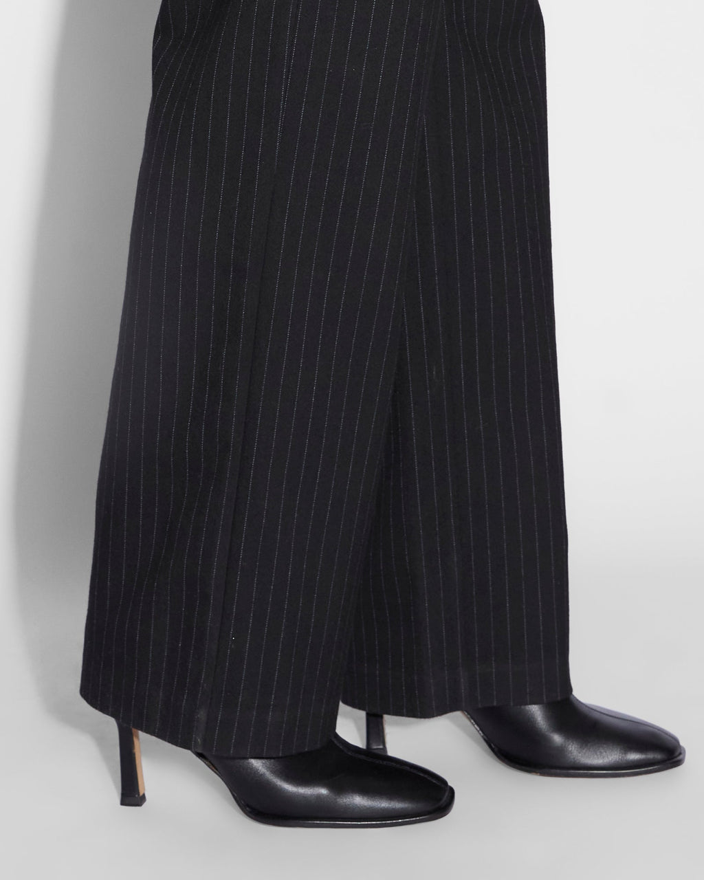 Womens Dettached Trouser Klassic Straight Pants - Black