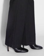 Womens Dettached Trouser Klassic Straight Pants - Black
