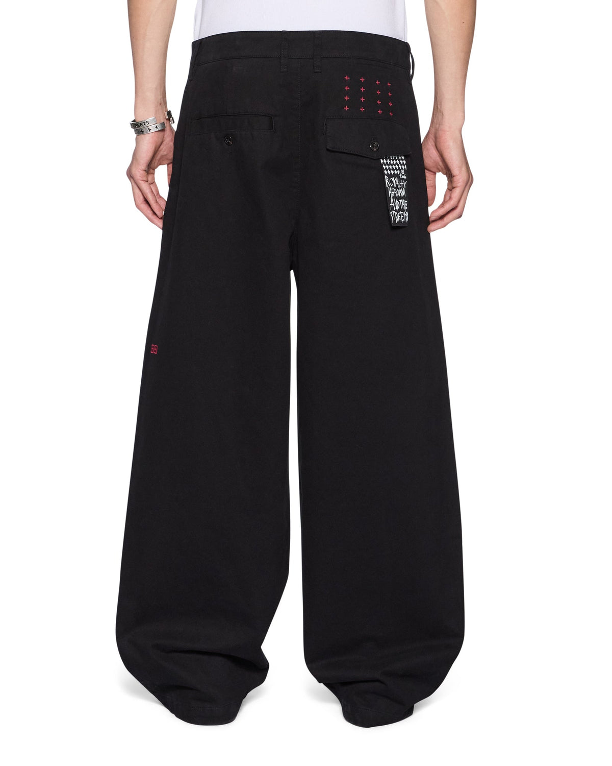Mens Gatz Pant Black Relaxed Pants - Black