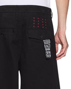 Mens Gatz Pant Black Relaxed Pants - Black