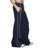 Womens Raceway Origin Trakpant Navy Regular Pants - Navy