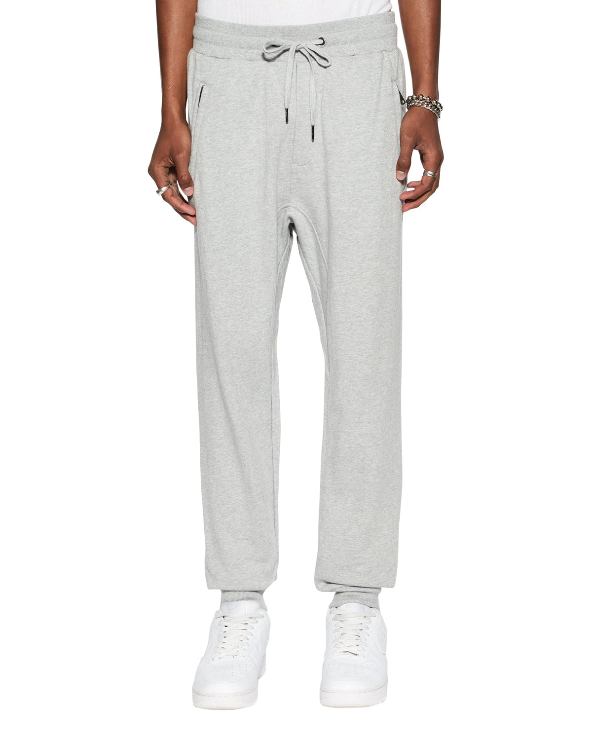 MENS 4 X 4 TRAK GREY MARLE PANTS