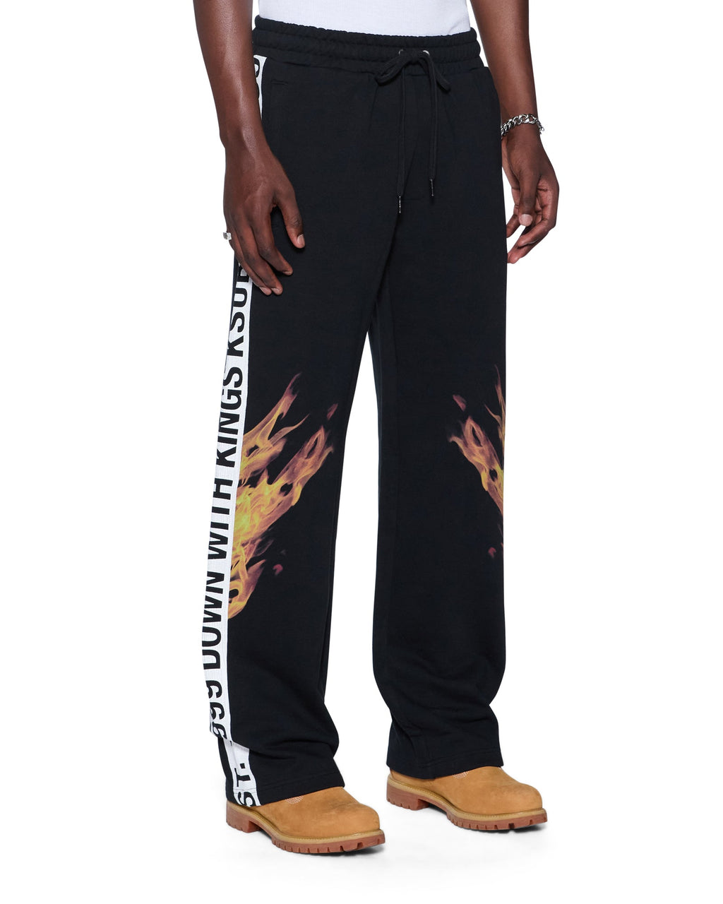 MENS KINGS SYNTHESIS TRAK PANT BLACK FADE PANTS