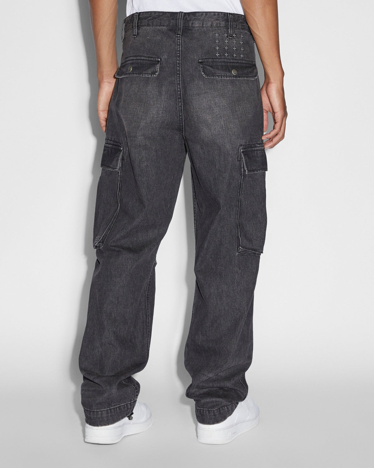 RIOT CARGO PANT FADED BLACK