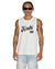 CLUBHOUSE PICK UP SINGLET WHITE