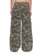 WOMENS DROPOUT CARGO PANT CAMO PANTS