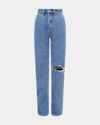WOMENS PLAYBACK RAMBLE TRASHED DENIM JEANS
