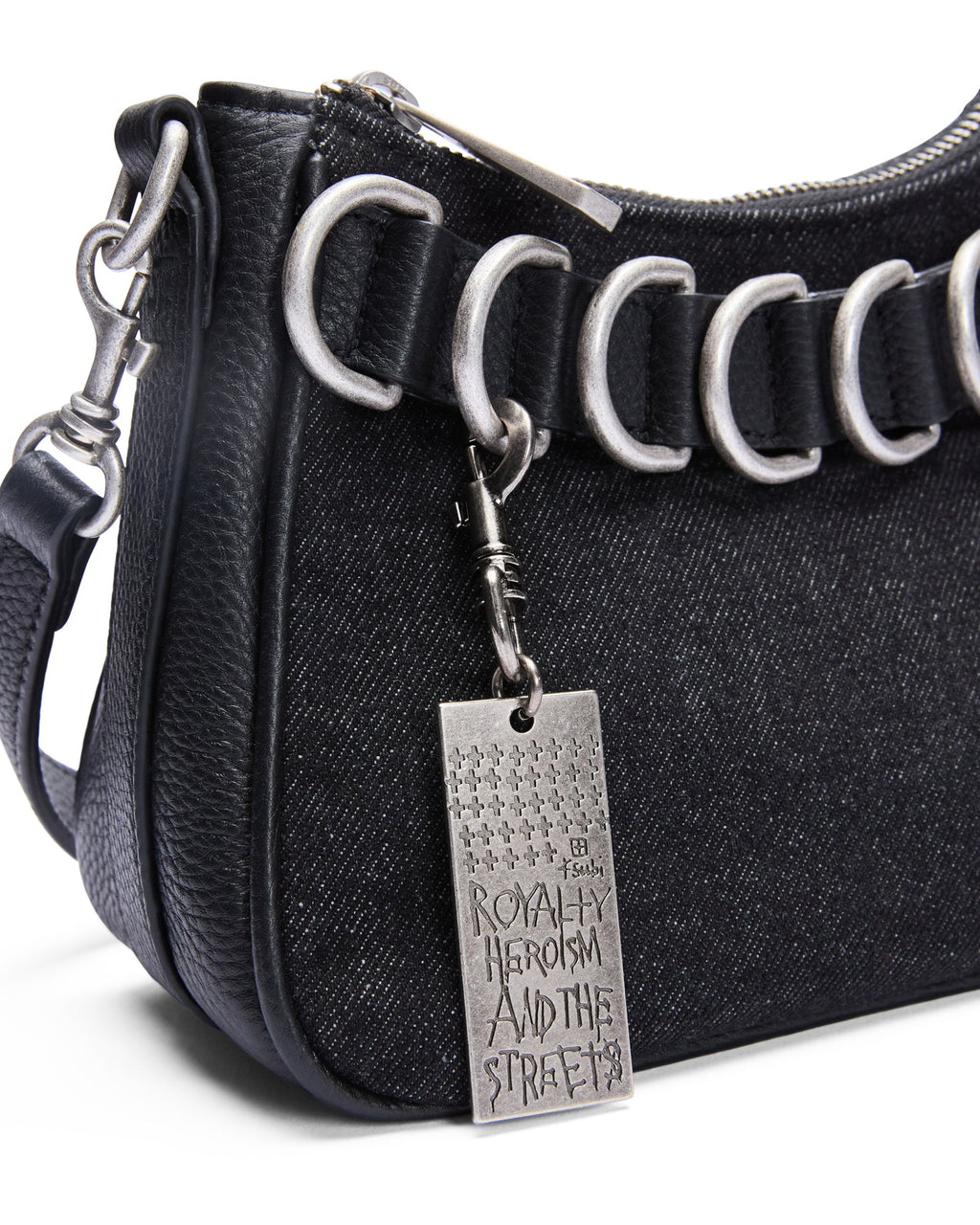 Pocket Tag Key Chain Accessories - Silver