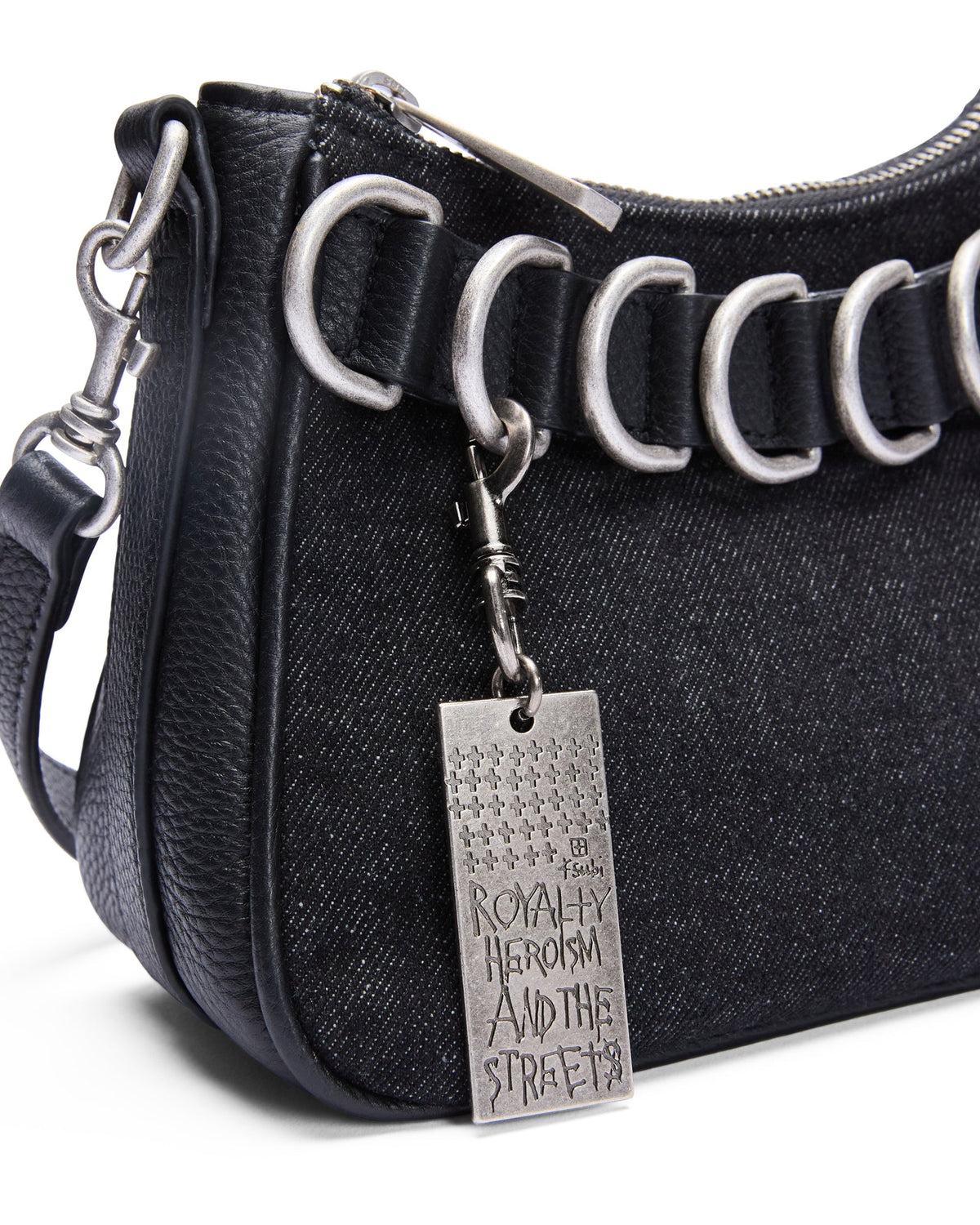 Pocket Tag Key Chain Accessories - Silver