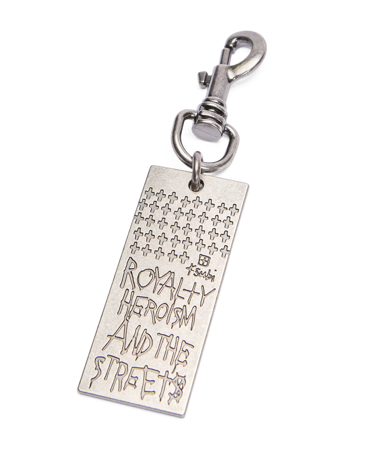 Pocket Tag Key Chain Accessories - Silver