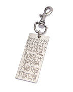 Pocket Tag Key Chain Accessories - Silver