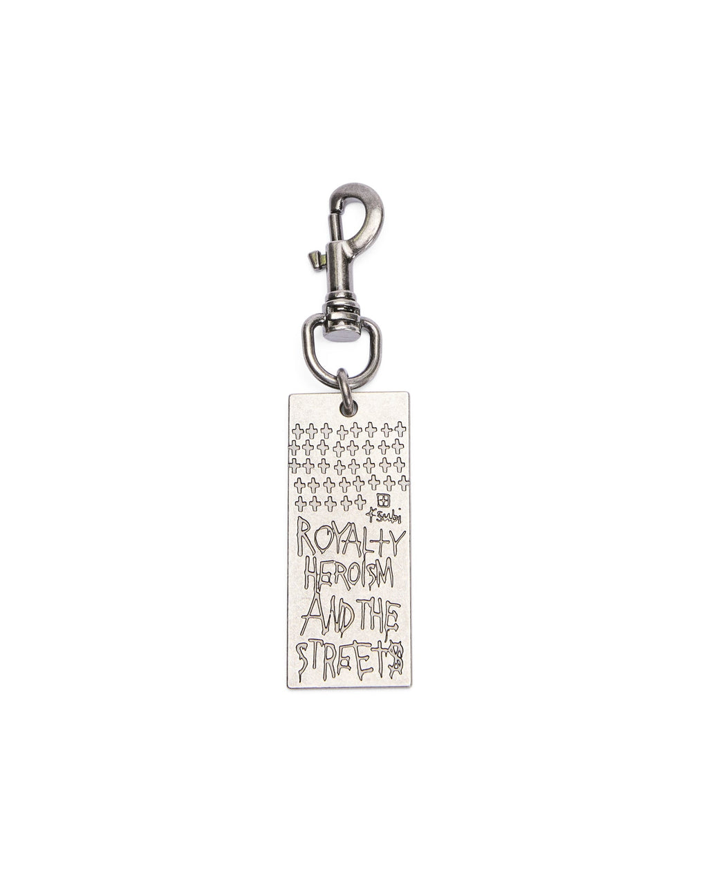 Pocket Tag Key Chain Accessories - Silver
