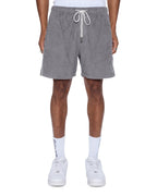 MENS LOUNGE SHORT CHARCOAL WALKSHORTS