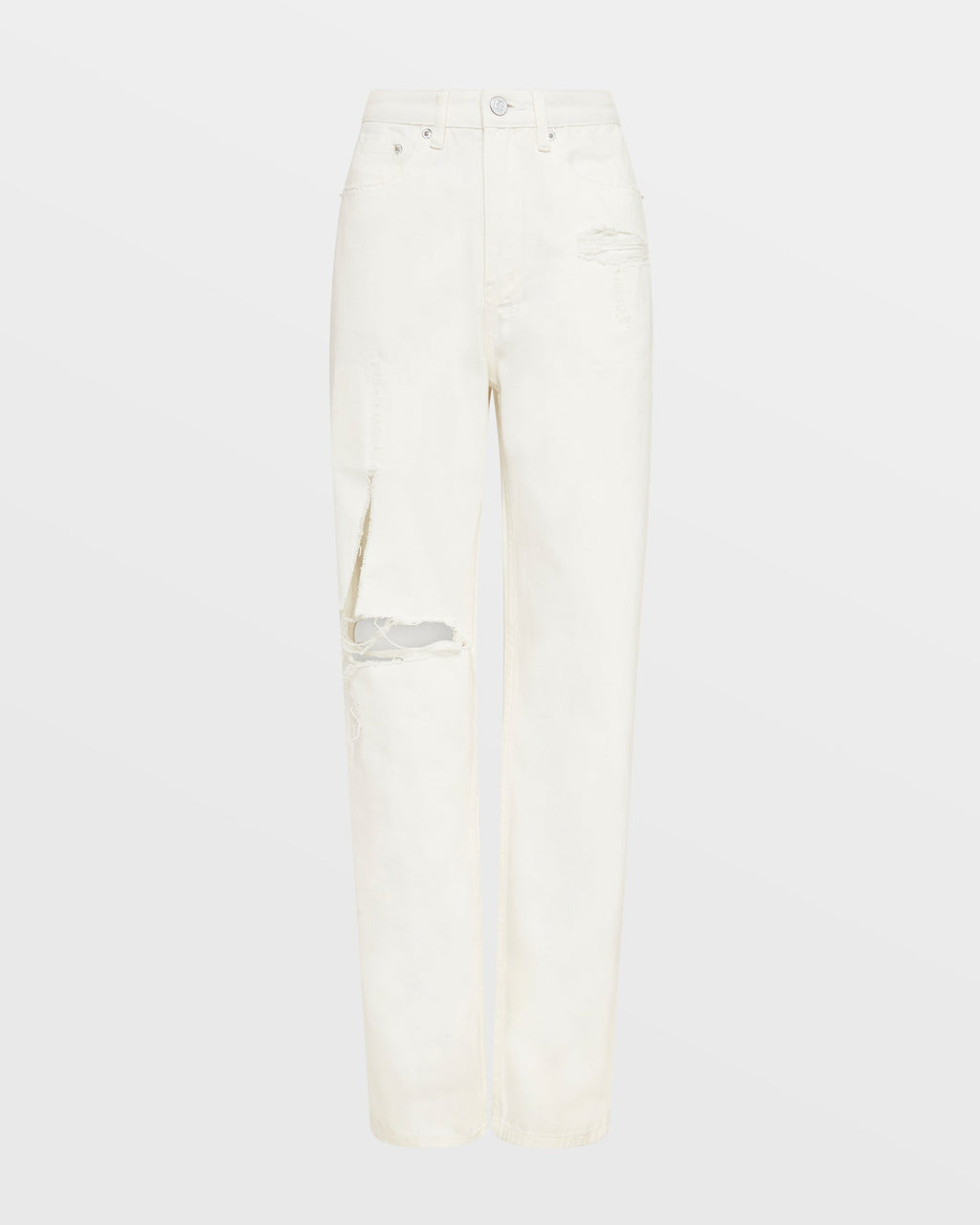 WOMENS PLAYBACK BLANC SLICED DENIM JEANS