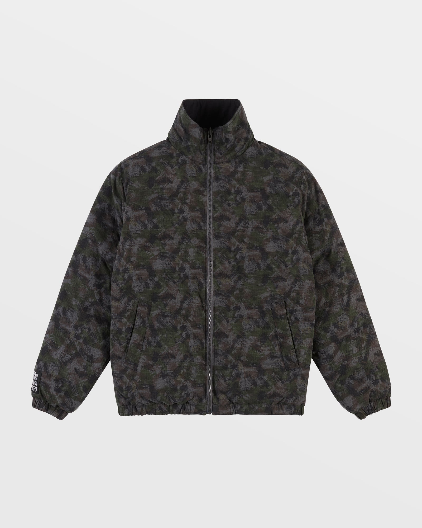 AMNESIA REVERSIBLE PUFFER JACKET CAMO