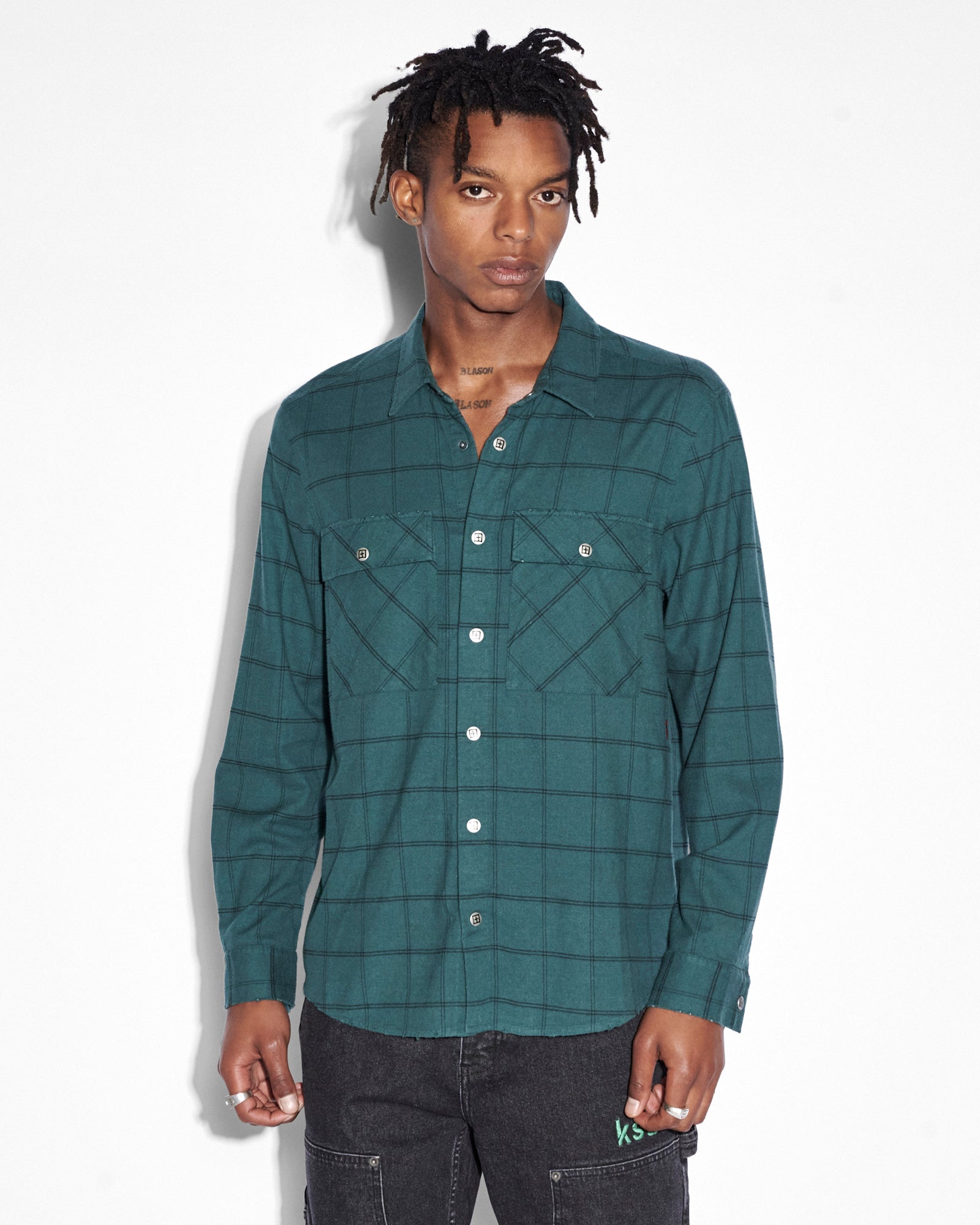 PARADOX LS SHIRT KHAKI FADE