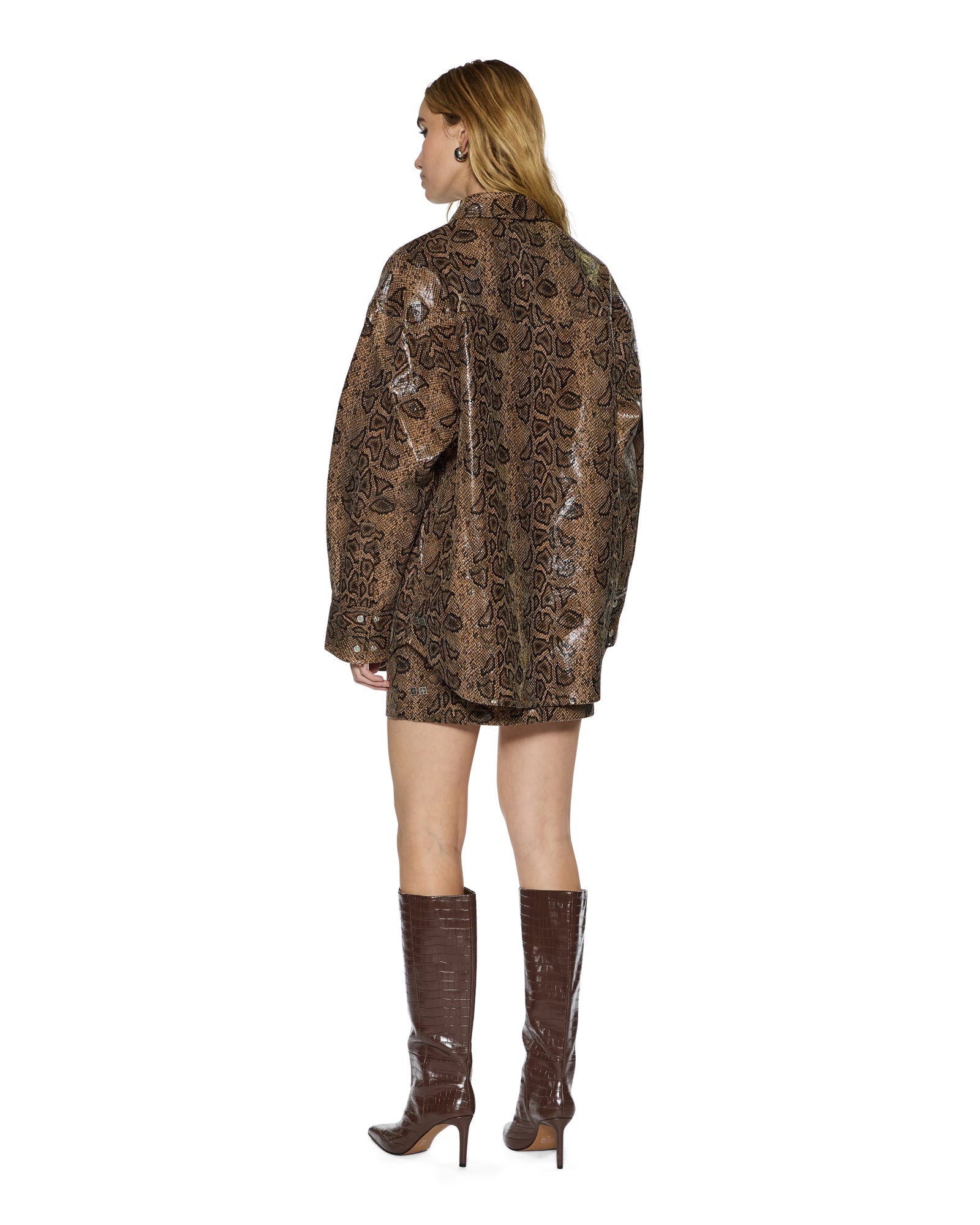 WOMENS  ASTRA LS SHIRT SNAKEBITE OVERSIZED SHIRTS