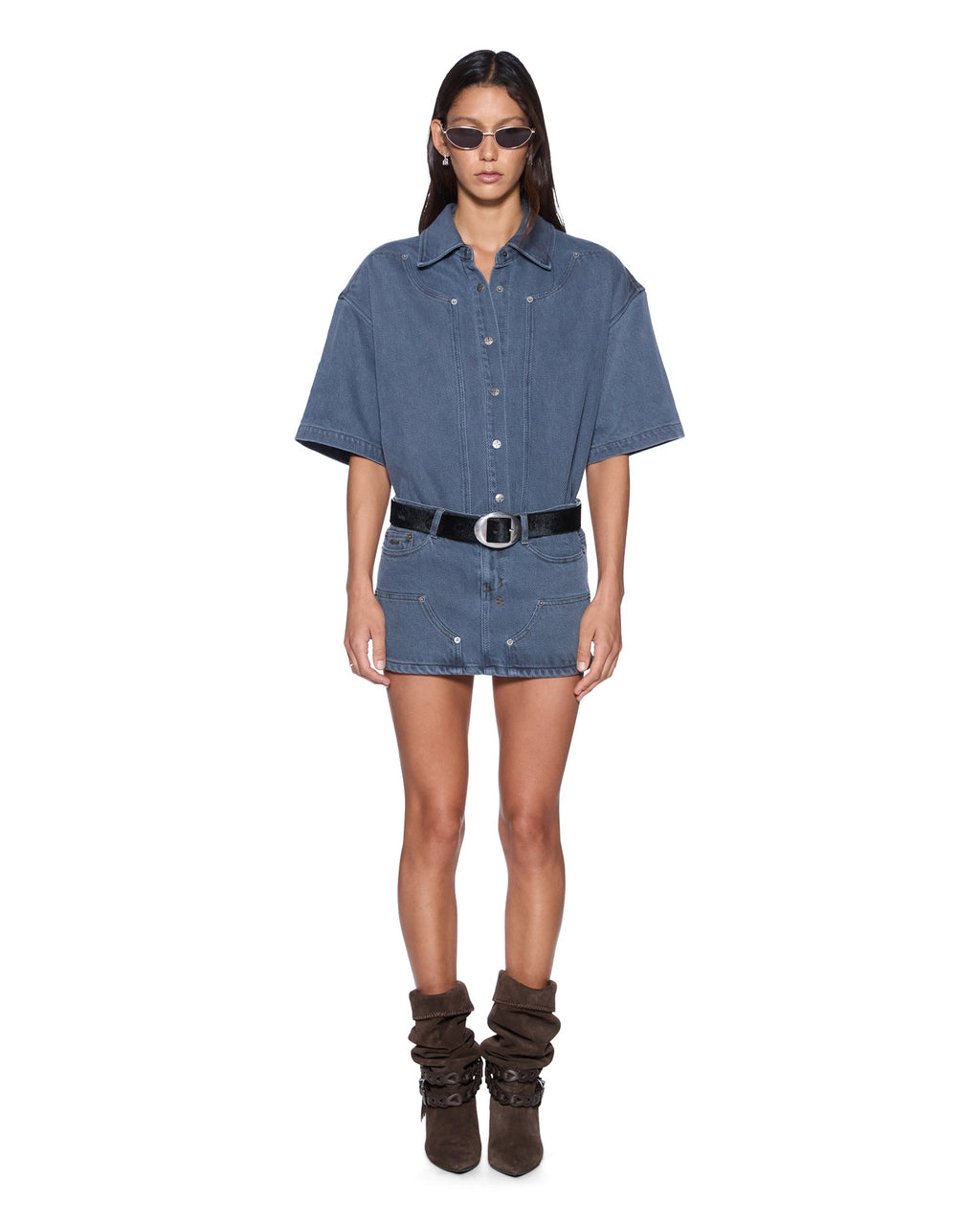 WOMENS MICRO MINI SKIRT EXPOSED MIRAGE SKIRTS