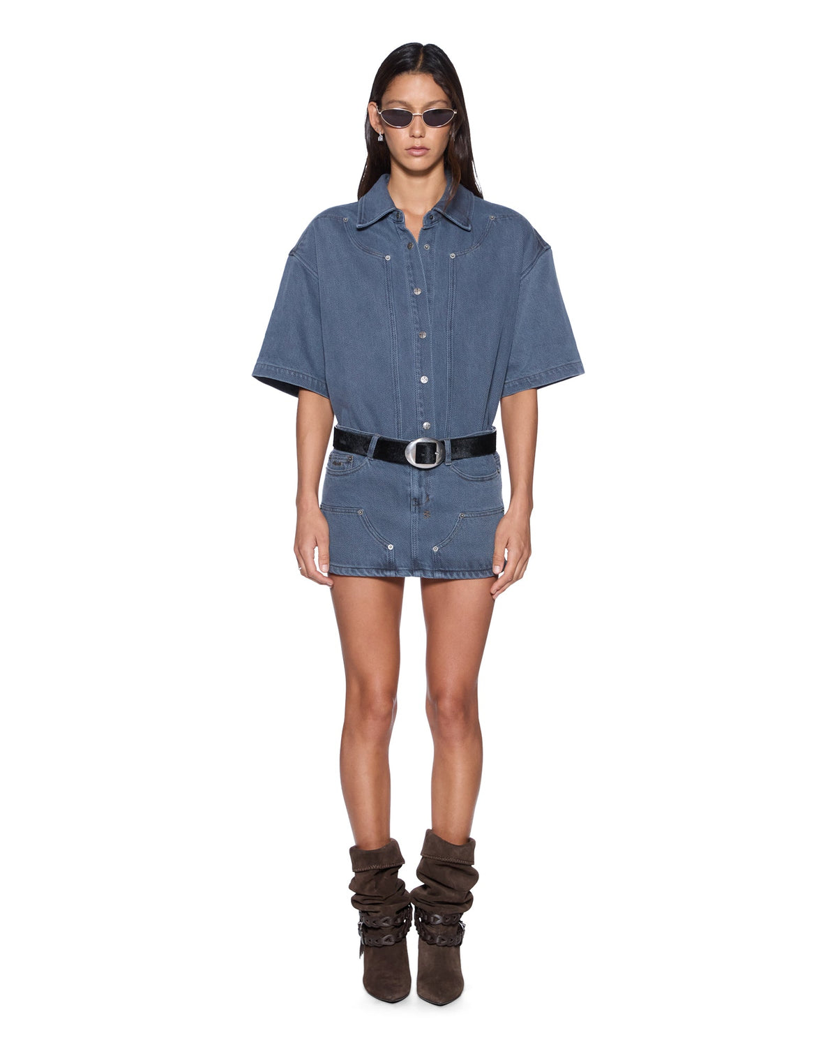 WOMENS MICRO MINI SKIRT EXPOSED MIRAGE SKIRTS