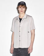 Mens 1999 Downtown Ss Shirt Grey Regular Shirts - Grey