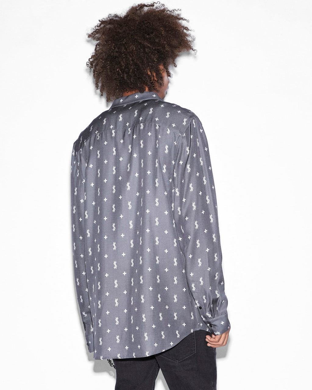 MENS DOLLAGRAM DOWNTOWN LS SHIRT BLACK SHIRTS