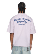MENS EFFECT DINER SS SHIRT QUARTZ STRIPE SHIRTS
