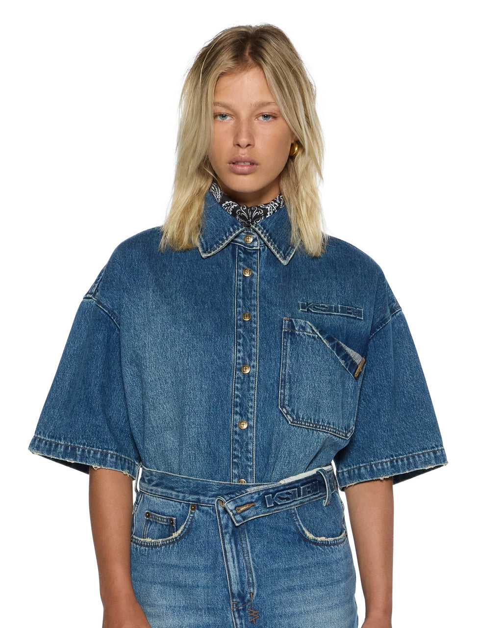 WOMENS GARAGE SS SHIRT AGED SHIRTS