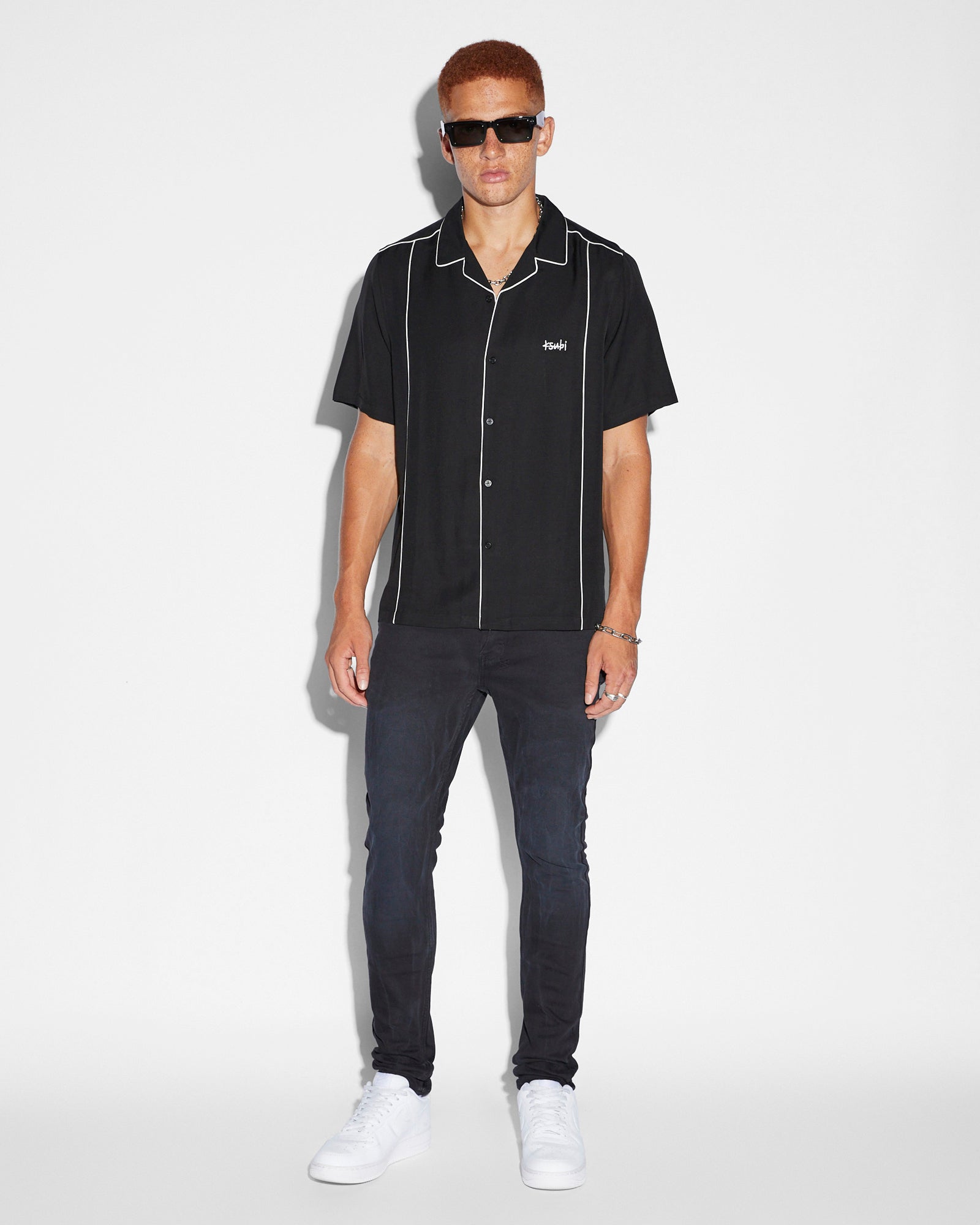 KSUBI DOWNTOWN RESORT SS SHIRT BLACK