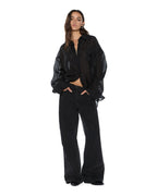 WOMENS KSUPER FLIP NOIR DENIM JEANS