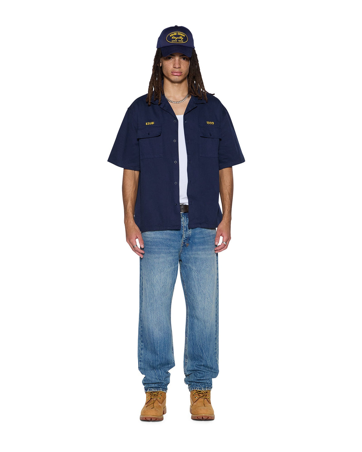 MEKANIK BOILER SS SHIRT INK BLUE